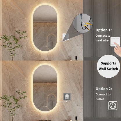 Luxe ronde spiegel met verlichting – Modern en elegant