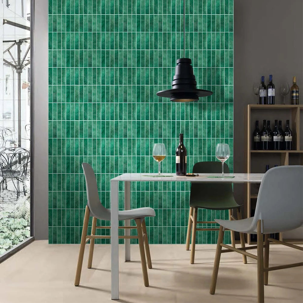 Mozaiek tegels in visgraat patroon – Elegant design