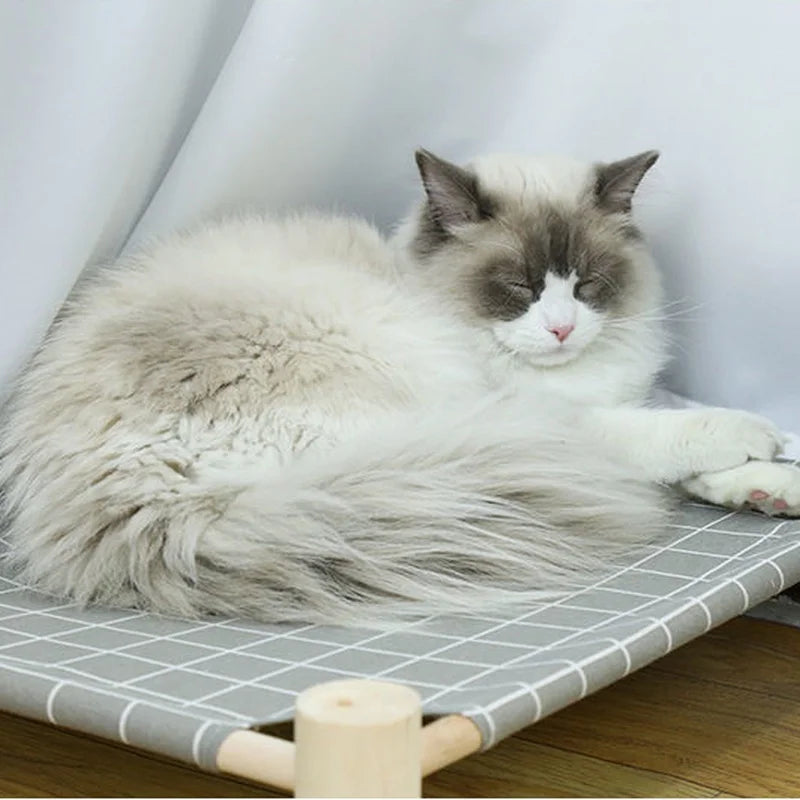 Pluche kattenmand voor grote katten – Warm en knus