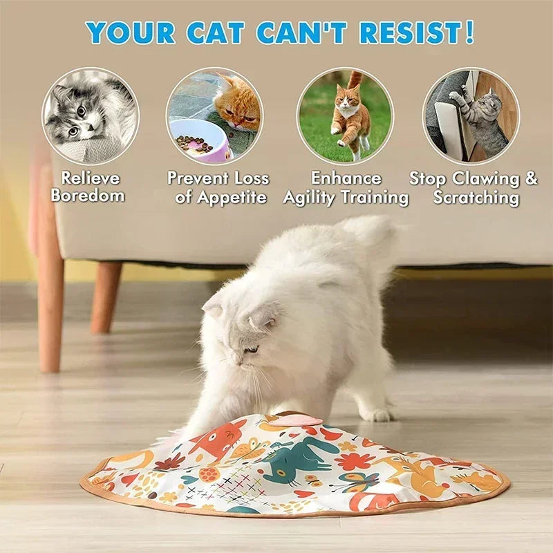 Kattenspeeltje met verenstaart – Voor eindeloos jagen