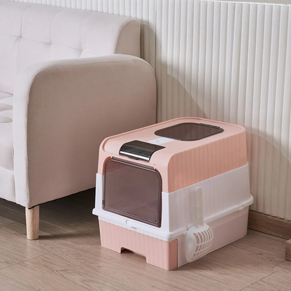 Mooie kattenbak in pasteltinten – Voor stijlvolle huishoudens