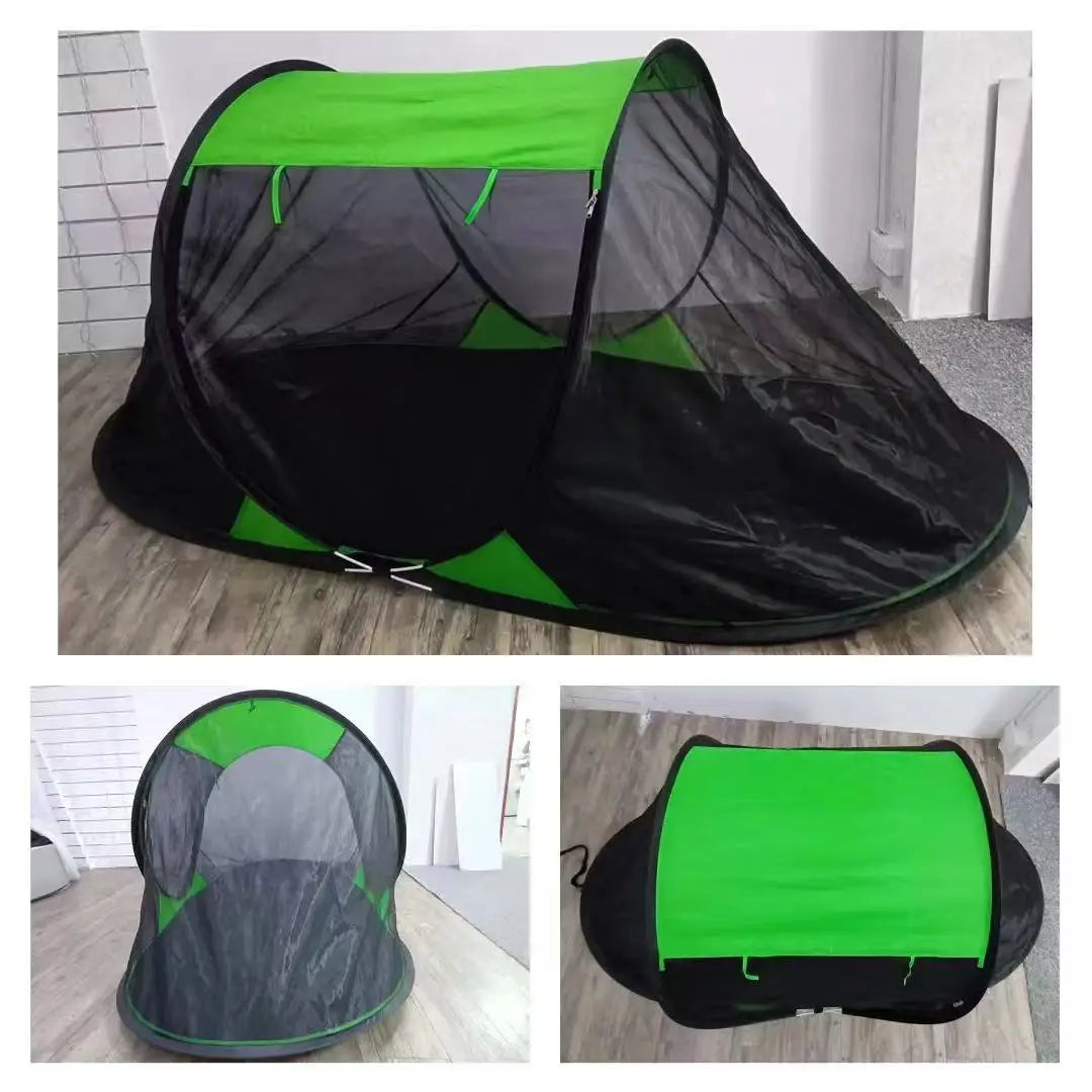 Decathlon tent met geïntegreerde hor – Geen muggen binnen
