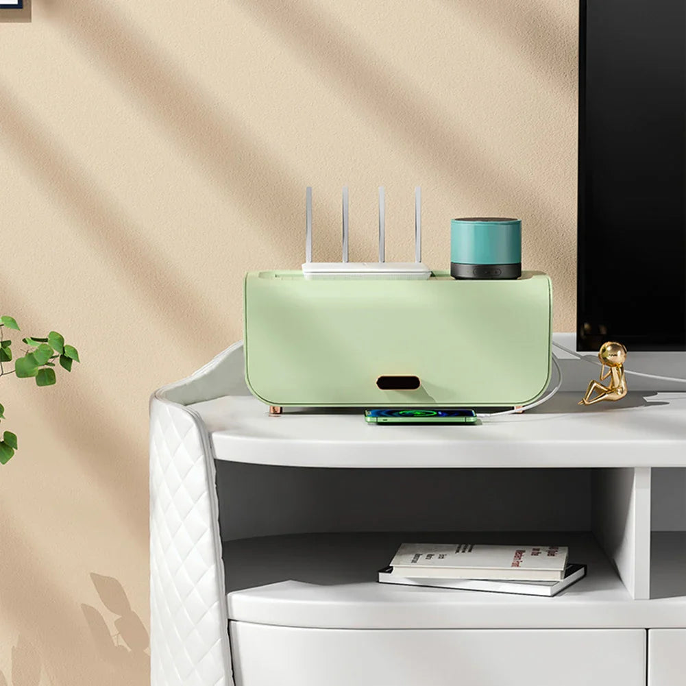Organizer voor snoeren en powerbanks – Alles bij elkaar