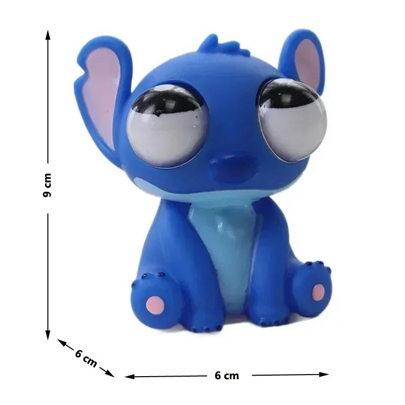 Fidget toy met draai- en klikonderdelen
