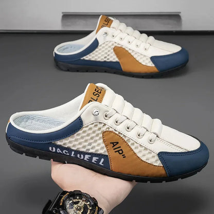Zomerse herenschoenen met retro look