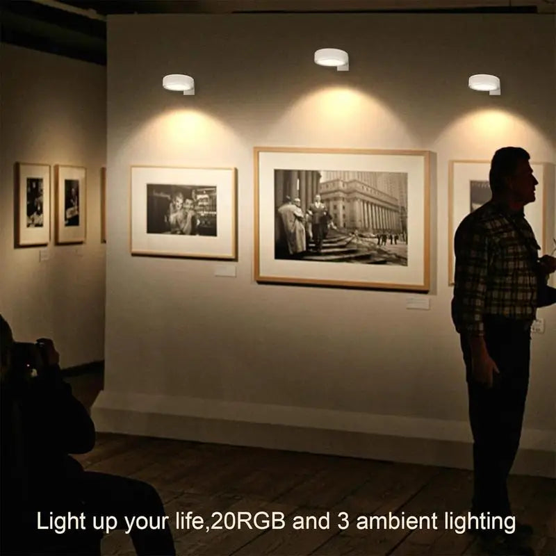 Minimalistische wandlamp op batterijen – Strak en tijdloos