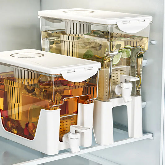 Drankdispenser met metalen standaard – Voor verhoogde presentatie