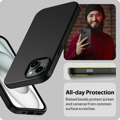 Hoesje voor iPhone 13 met cameralens cover