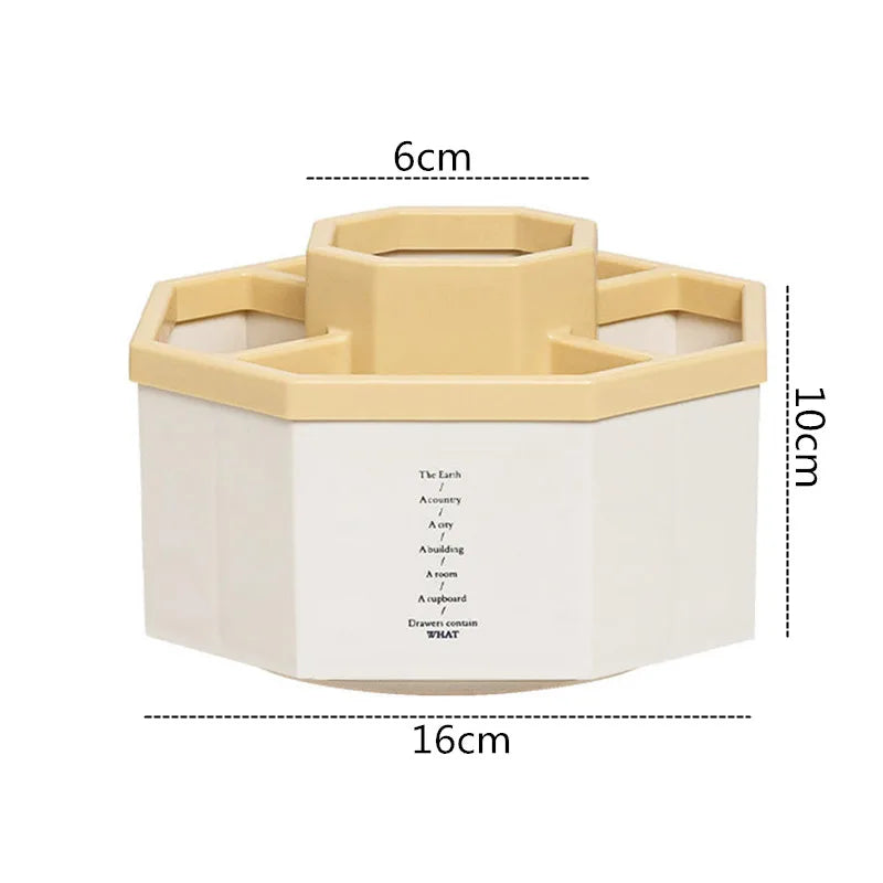 Compacte desk organizer past op ieder bureau