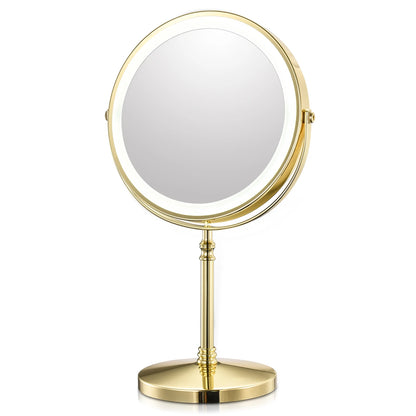 Verlichte Make-Up Spiegel voor Professioneel Gebruik - Ideaal voor Badkamer en Vanity