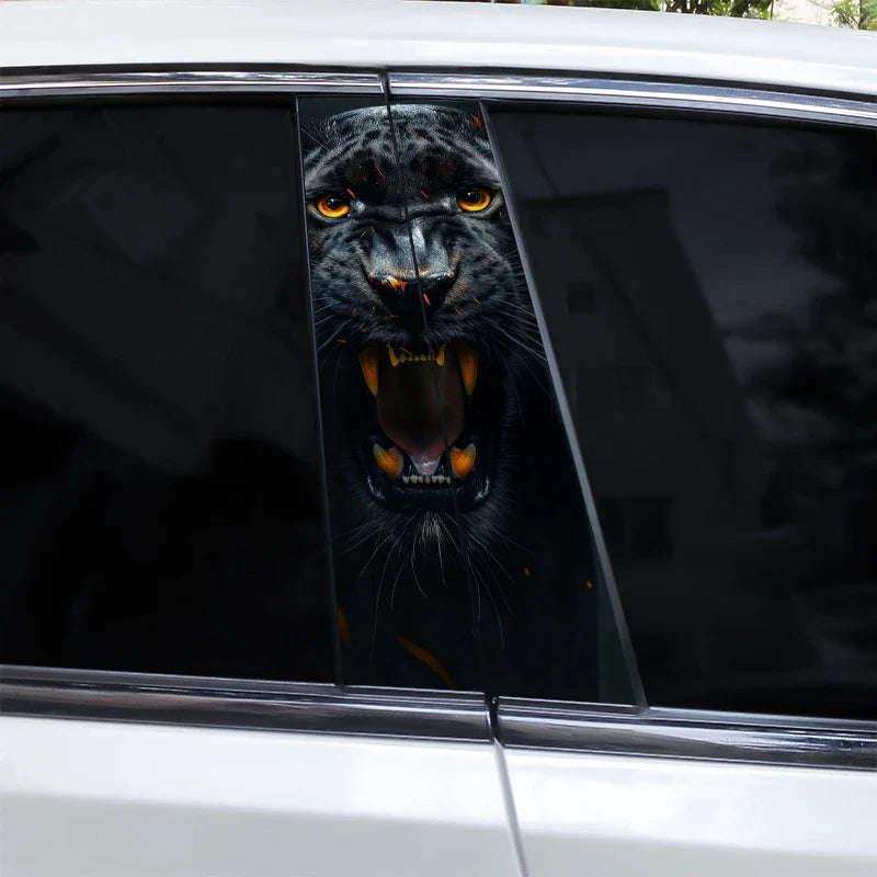 auto stickers - krachtige dieren voor unieke uitstraling