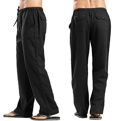 Linnenmix broek heren – Natuurlijk materiaal met extra stevigheid