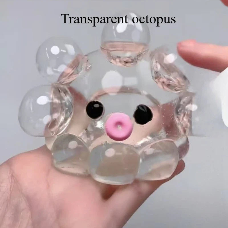 Stressbal Intertoys met dierenprint