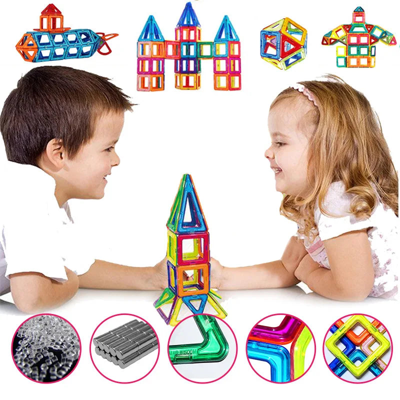 Magnetisch speelgoed 1+ – Peuterproof en uitdagend
