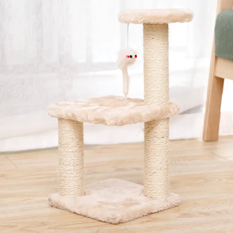 Kattenkrabpaal XXL met huisjes en platformen – Compleet speelstation