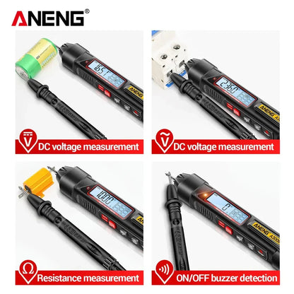 Multimeter met duidelijke schaalverdeling