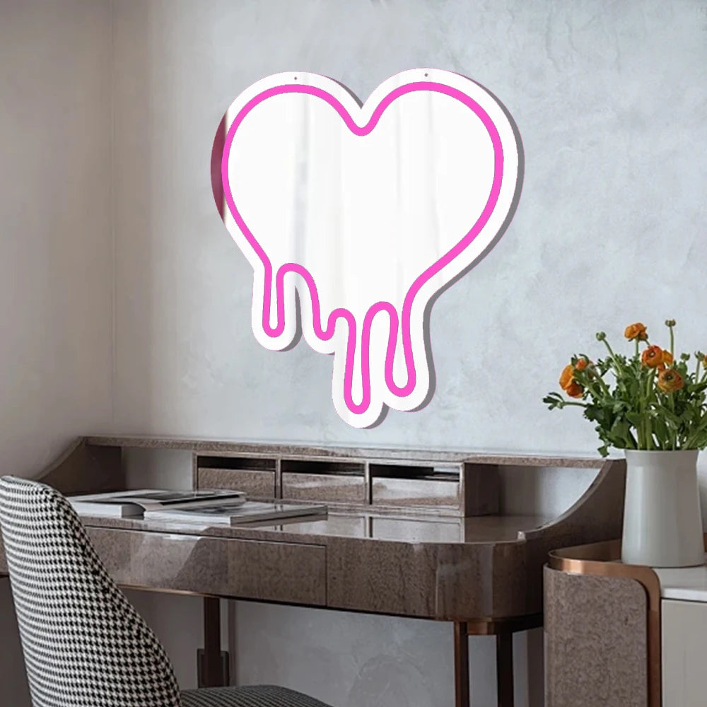 LED make-up spiegel met warm en koud licht – Instelbare kleurtemperatuur