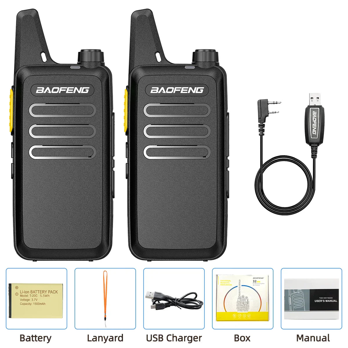 Walkie talkie met LED-licht – Voor spannende avonturen