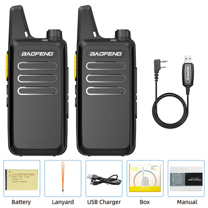 Walkie talkie met LED-licht – Voor spannende avonturen