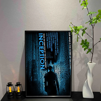 Poster in zachte pastelkleuren