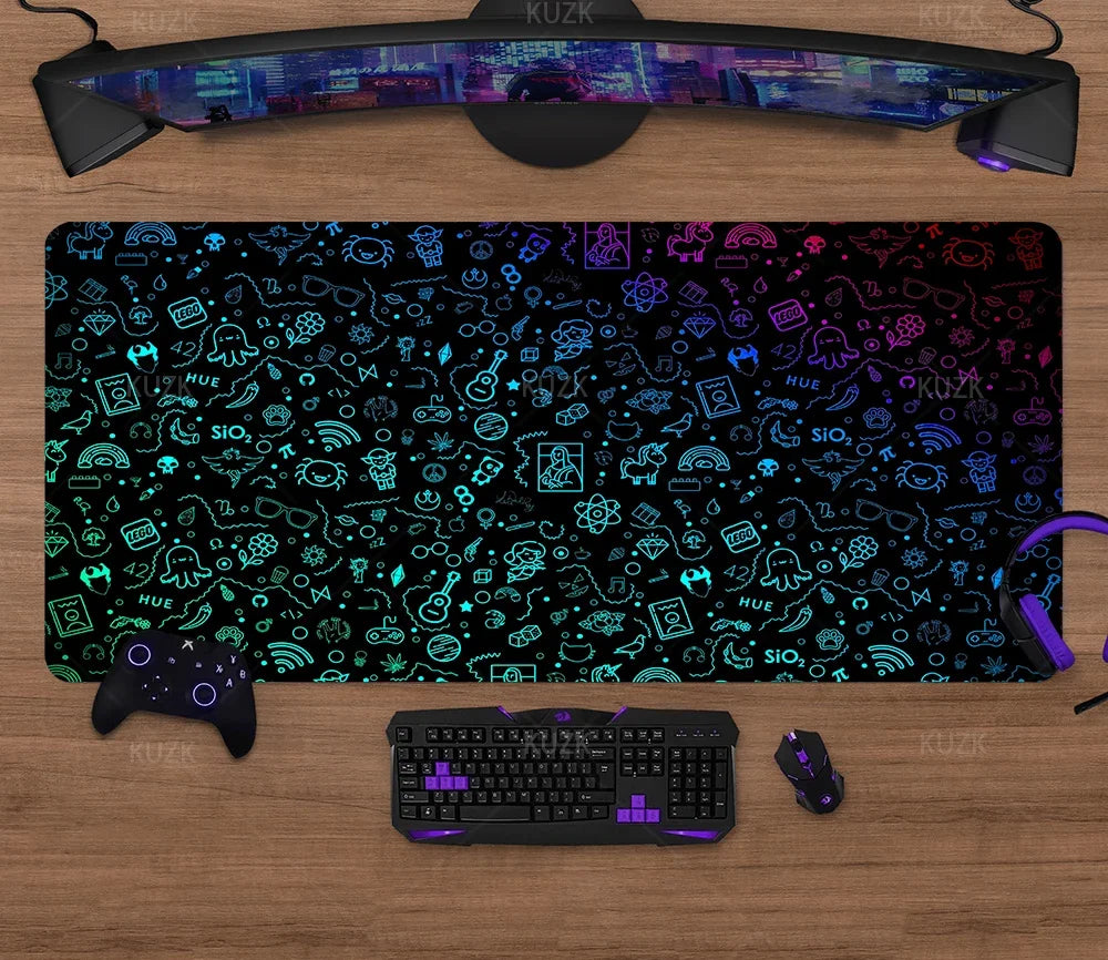 Gaming muismat met antislip bodem – Geen verschuiving