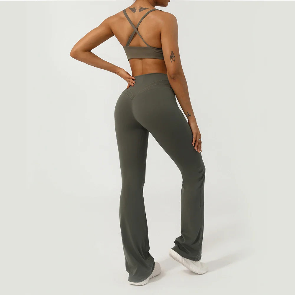 H&M yoga kleding met zachte jersey stof