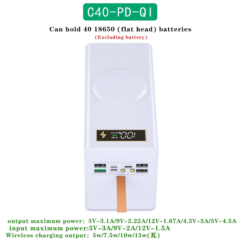 iPhone powerbank met lightning kabel