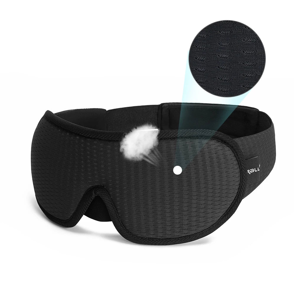 Slaapmasker met ergonomische pasvorm