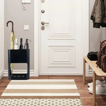 Ronde paraplu bak met elegante details