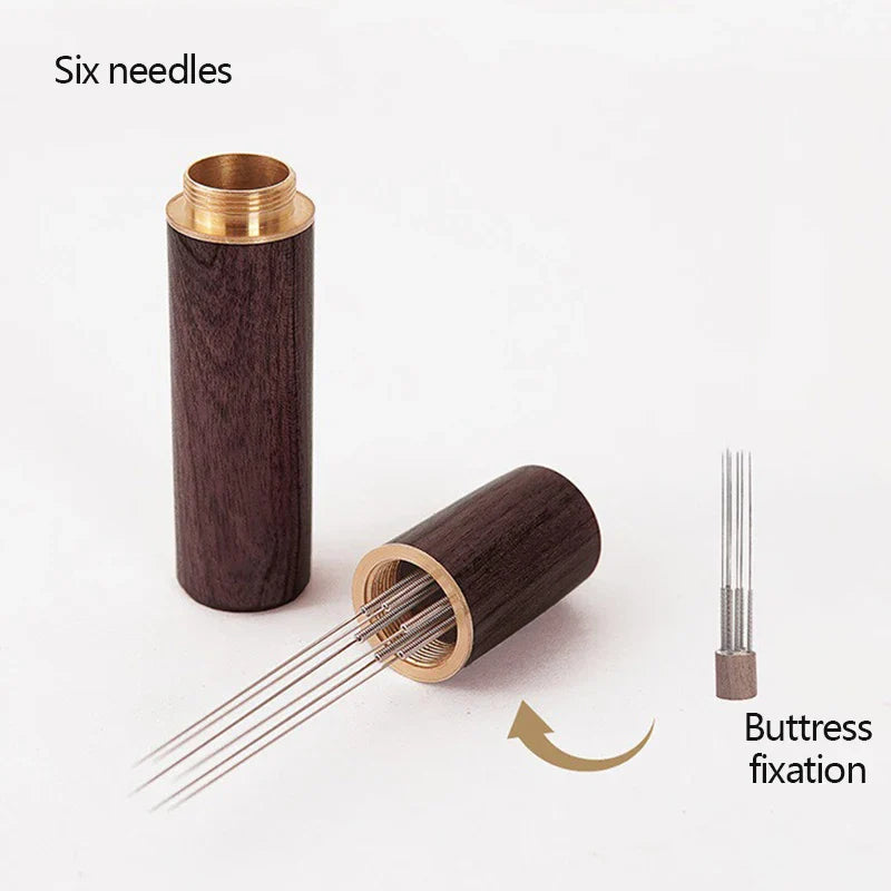 Accessoire set met koffiefilterhouder en opbergdoos