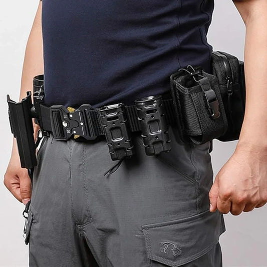Riem heren met afgeronde gesp voor comfortabele pasvorm