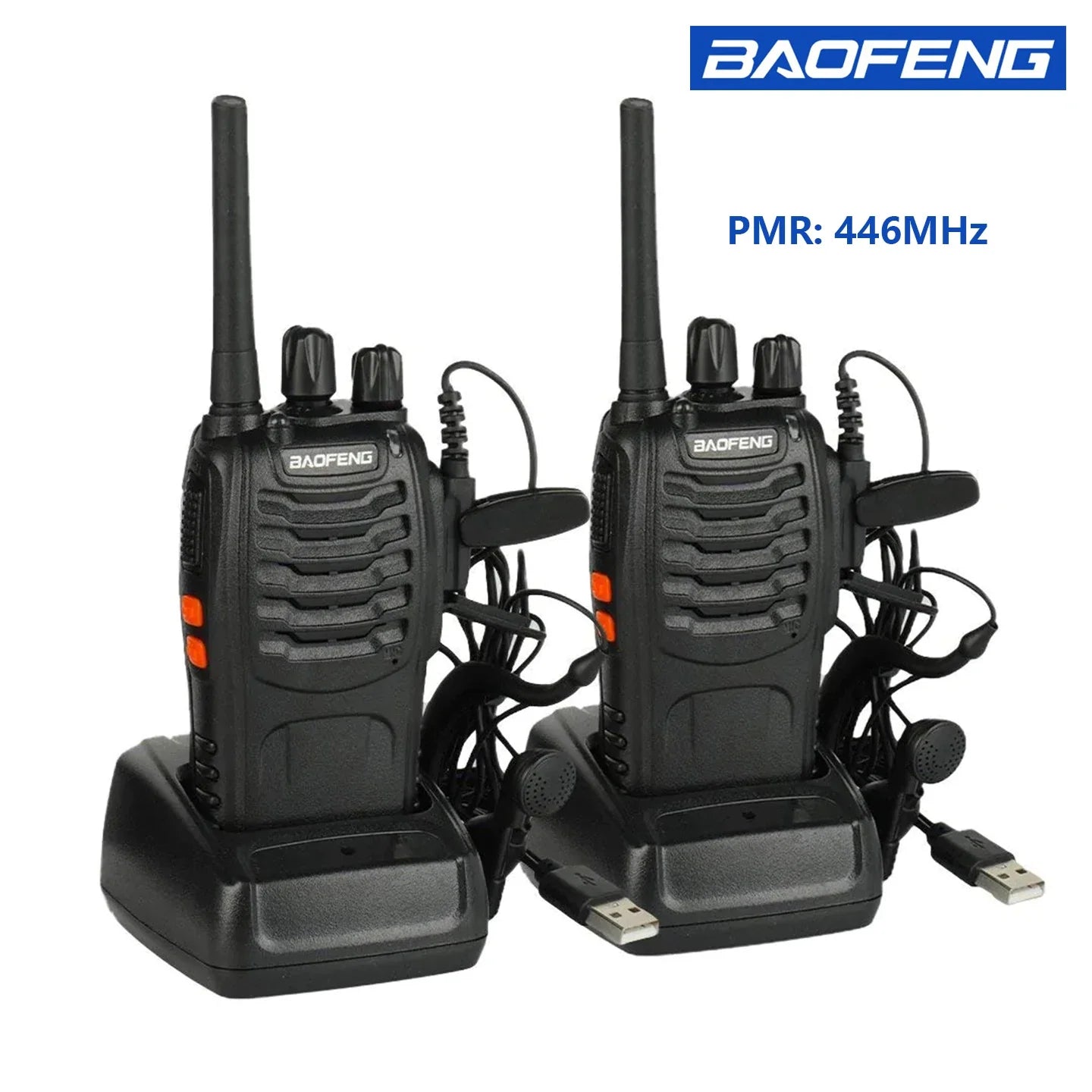 Kindvriendelijke walkie talkies met grote knoppen