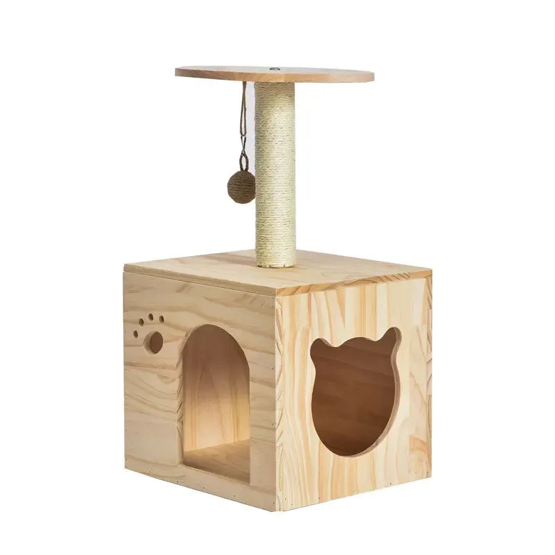 Krabpaal met touw en hout – Natuurlijk en robuust