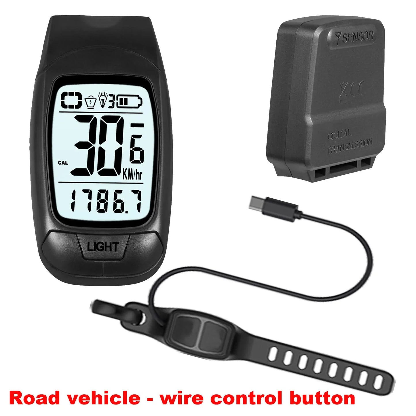 USB-oplaadbare LED fietslampjes