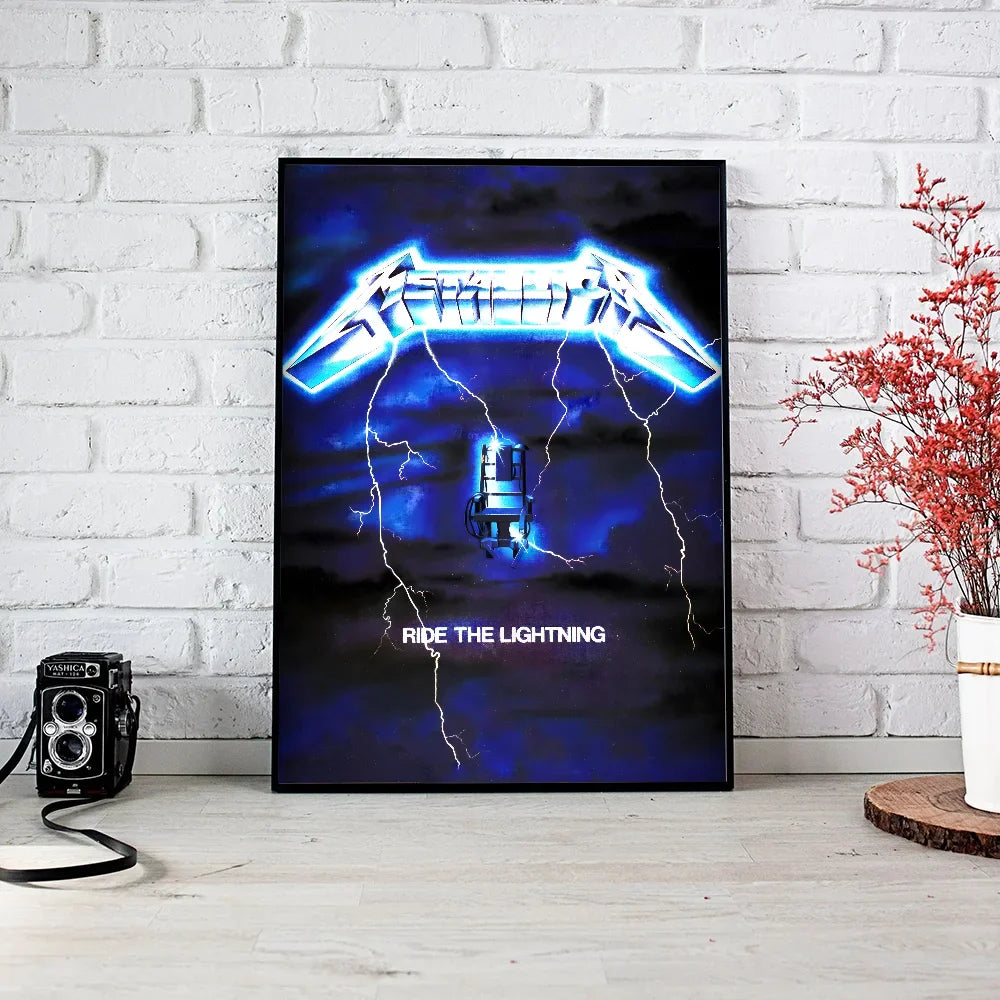 Poster met kaart van wereld of stad
