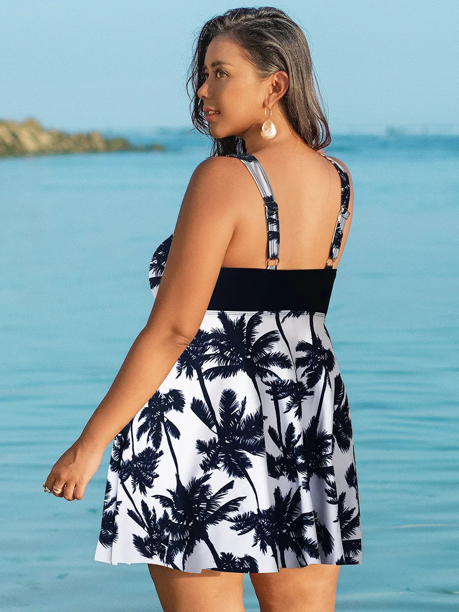 Zwemjurk dames met subtiele print – Elegant en bescheiden