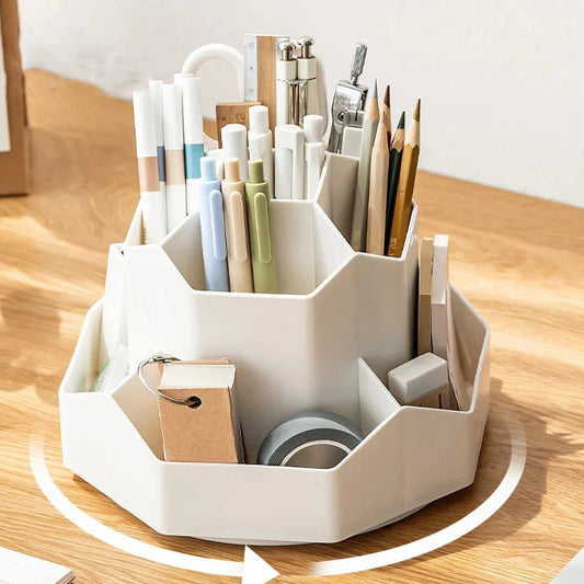 Efficiënte desk organisation oplossing voor elk bureau
