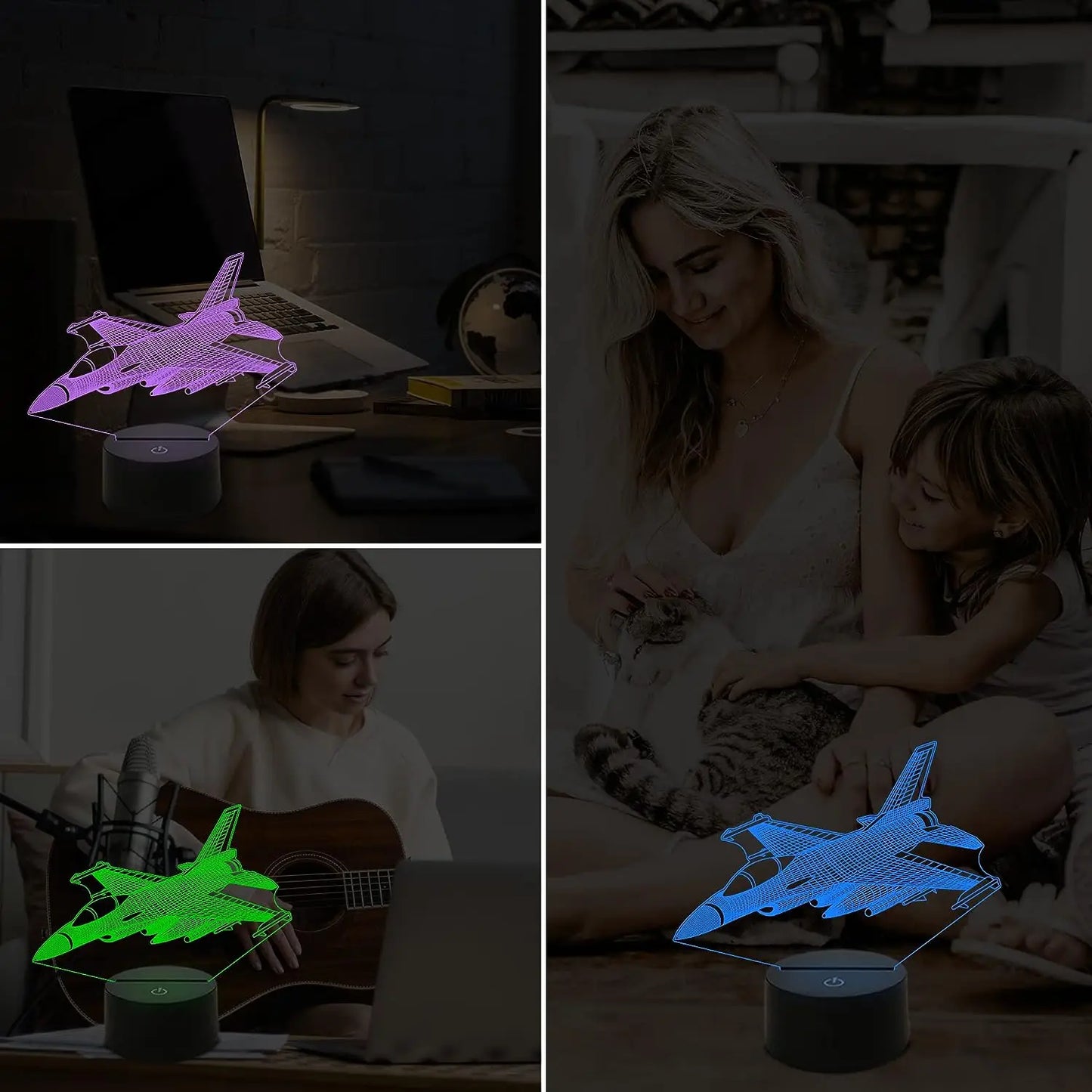 Gekleurd nachtkast lampje – Breng kleur in je kamer