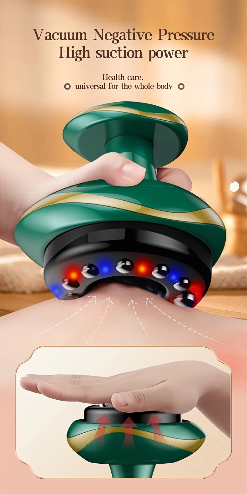 Massage gun met stille motor – Krachtig en geluidsarm