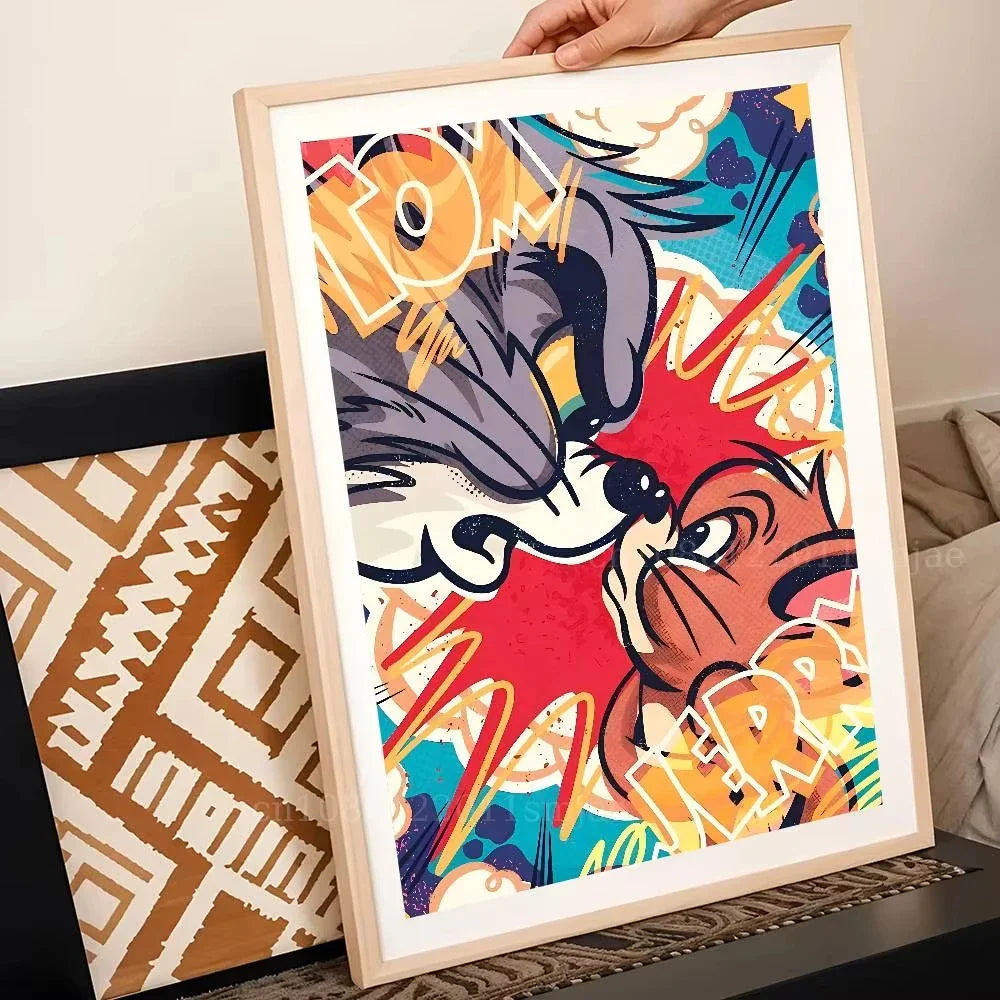 Kinderkamer poster met ruimte en planeten