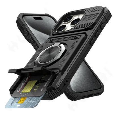 Klassiek zwart telefoon hoesje iPhone 13