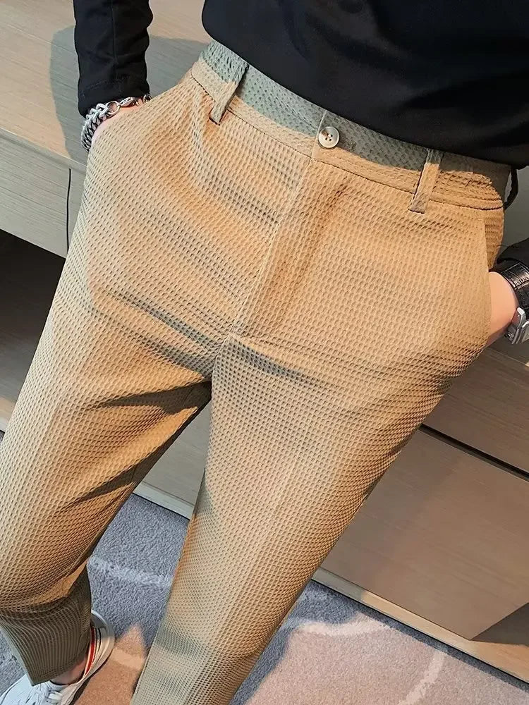 Casual linnen broek voor heren – Voor vrije tijd of werk