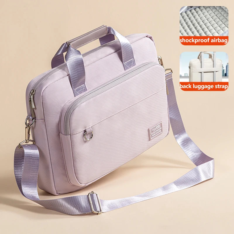 Heren laptoptas met gewatteerd rugpaneel – Extra comfort