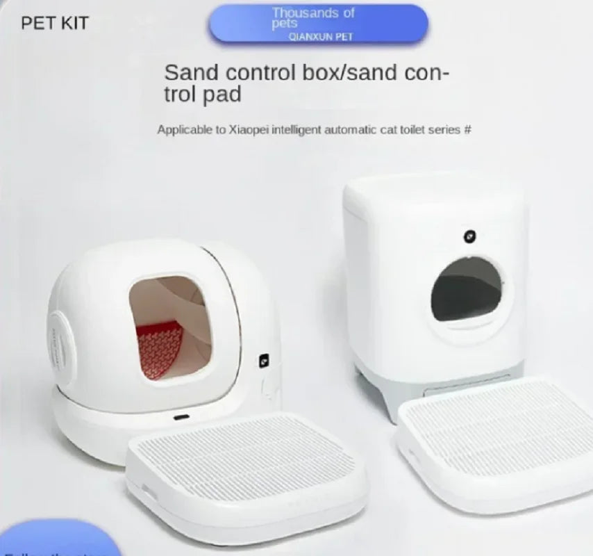 Mooie kattenbak met speelse print – Voor een vrolijk huis