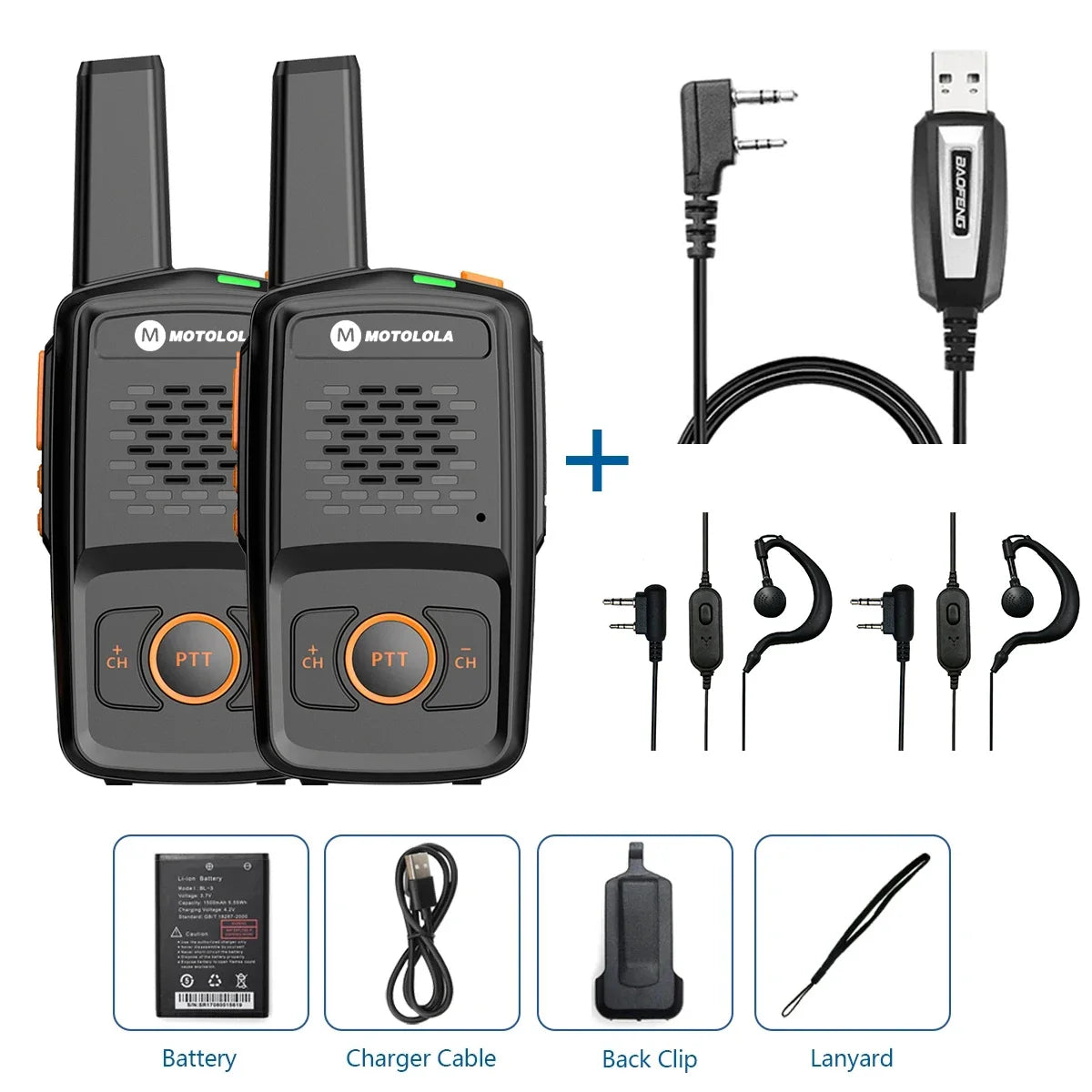 Alecto walkie talkie met batterijbesparingsfunctie