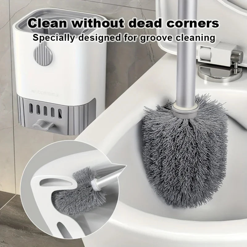WCborstel met soft-touch greep – Extra gebruikscomfort