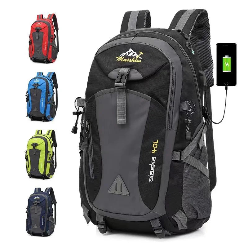 Moderne rugzak als handbagage met laptophouder