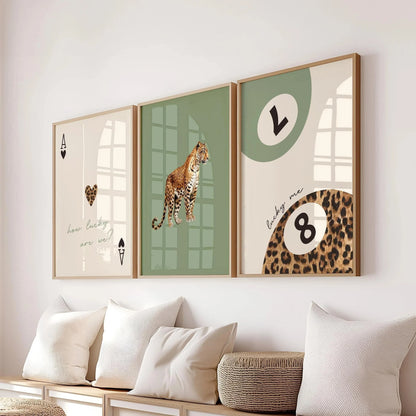 Posterstore decor voor minimalistisch interieur