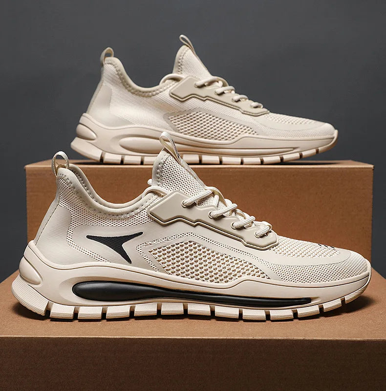 Zomer-ready heren sneakers in katoenblend