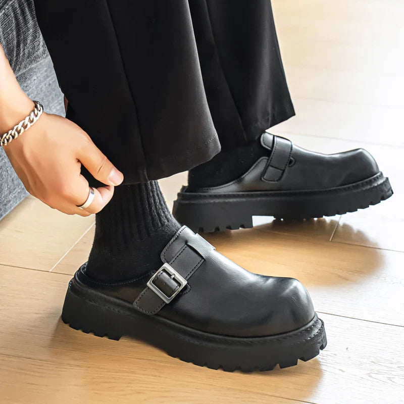 Zomerse heren schoenen van ademend canvas
